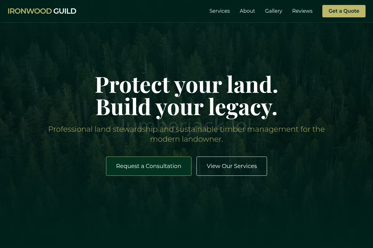 Timber Forestry