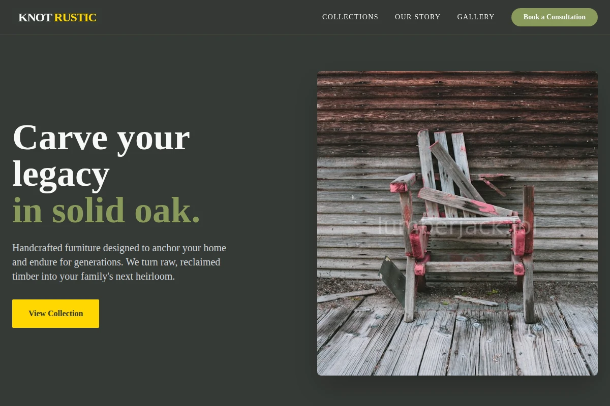 Knot Rustic Furniture
