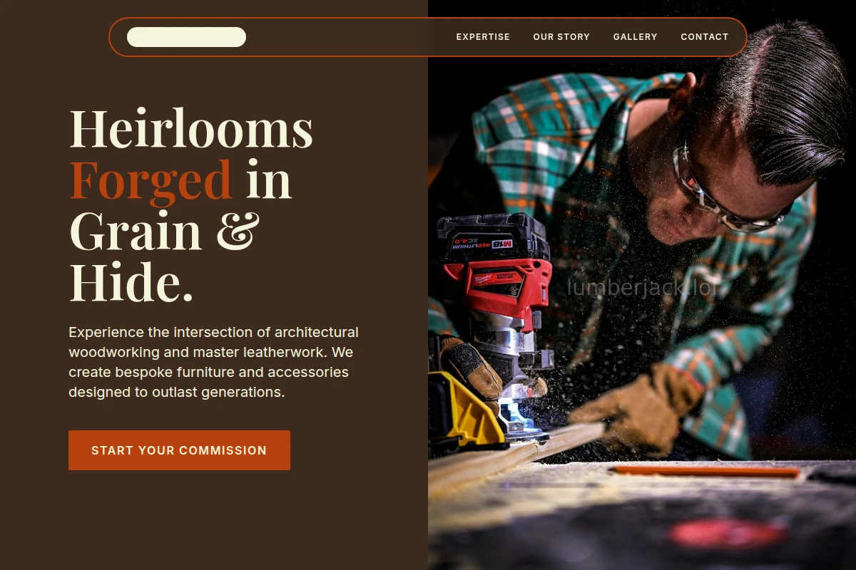 Leather Woodworking