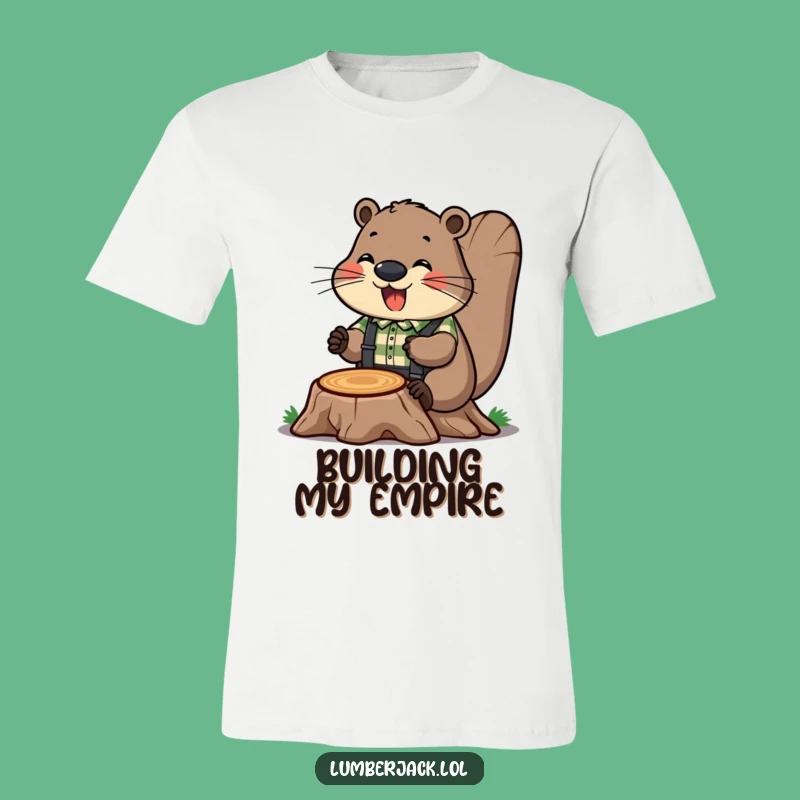 Funny Beaver Builder T-Shirt: Wear Your Work Ethic with Humorous Style